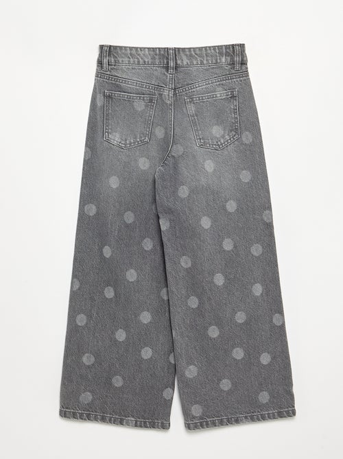 Pantaloni in denim a pois - Kiabi Pantaloni in denim a pois - Kiabi
