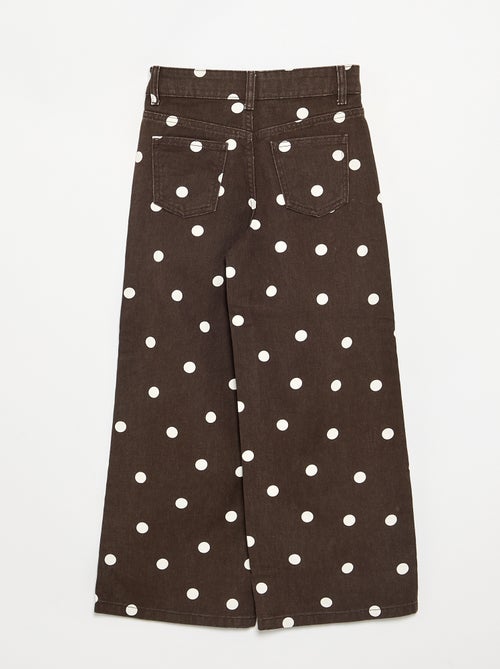 Pantaloni in denim a pois - Kiabi Pantaloni in denim a pois - Kiabi