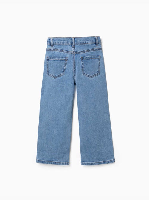 Pantaloni in denim a taglio dritto con 5 tasche - Kiabi Pantaloni in denim a taglio dritto con 5 tasche - Kiabi