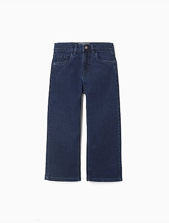 Pantaloni in denim a taglio dritto con 5 tasche