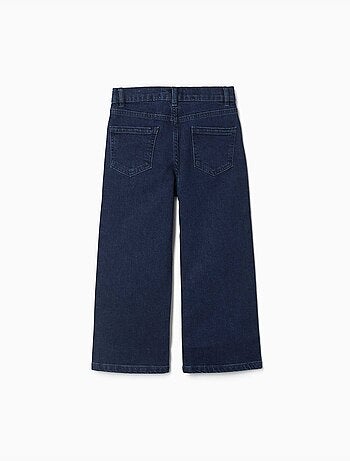 Pantaloni in denim a taglio dritto con 5 tasche