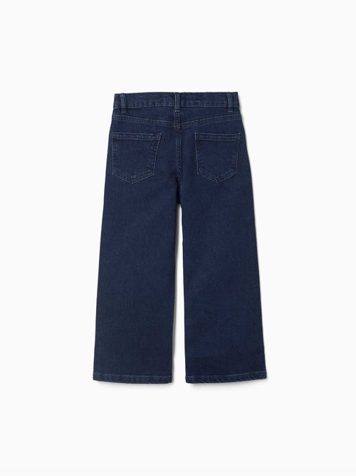 Pantaloni in denim a taglio dritto con 5 tasche - Kiabi Pantaloni in denim a taglio dritto con 5 tasche - Kiabi