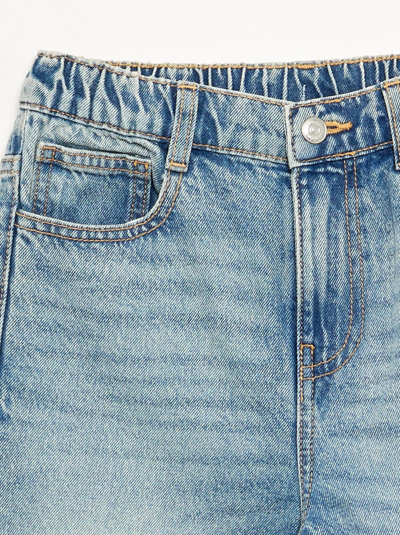 Pantaloni in denim a vestibilità ampia Blu - Kiabi