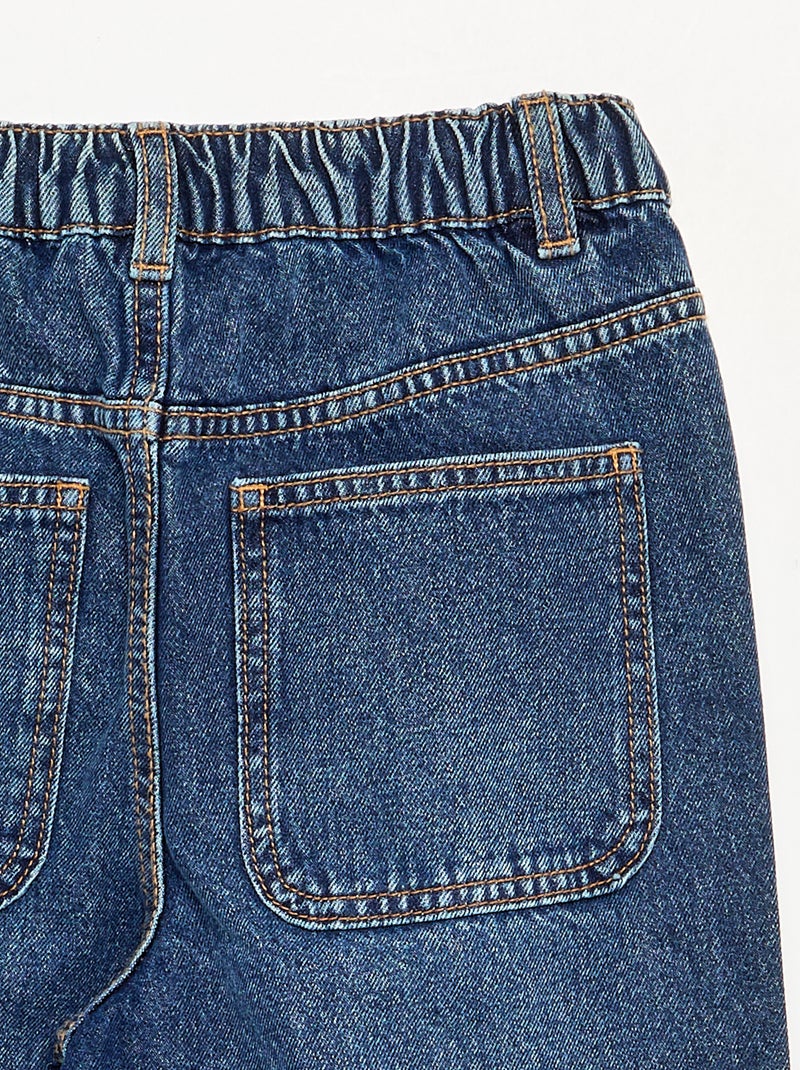 Pantaloni in denim a vestibilità ampia Blu - Kiabi