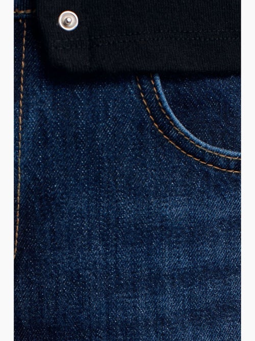 Pantaloni in denim a vita alta a gamba dritta dilvin - Kiabi Pantaloni in denim a vita alta a gamba dritta dilvin - Kiabi