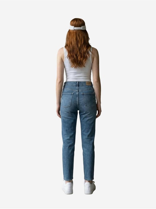 Pantaloni in denim a vita alta a gamba skinny my fashion - Kiabi Pantaloni in denim a vita alta a gamba skinny my fashion - Kiabi