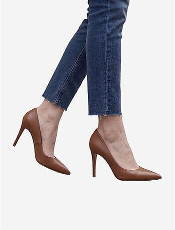 Pantaloni in denim a vita alta a gamba skinny my fashion