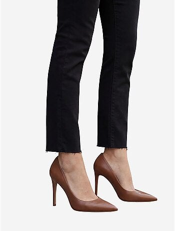 Pantaloni in denim a vita alta a gamba skinny my fashion