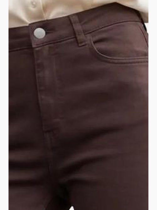 Pantaloni in denim a vita alta a zampa my fashion - Kiabi Pantaloni in denim a vita alta a zampa my fashion - Kiabi