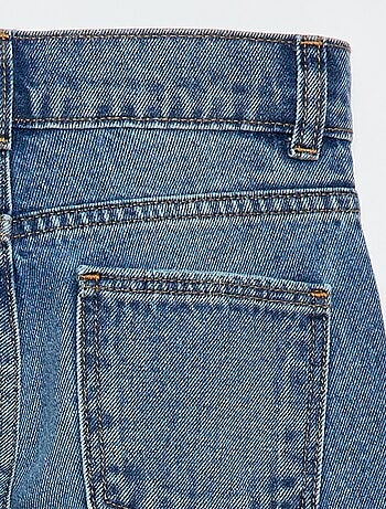 Pantaloni in denim a vita alta
