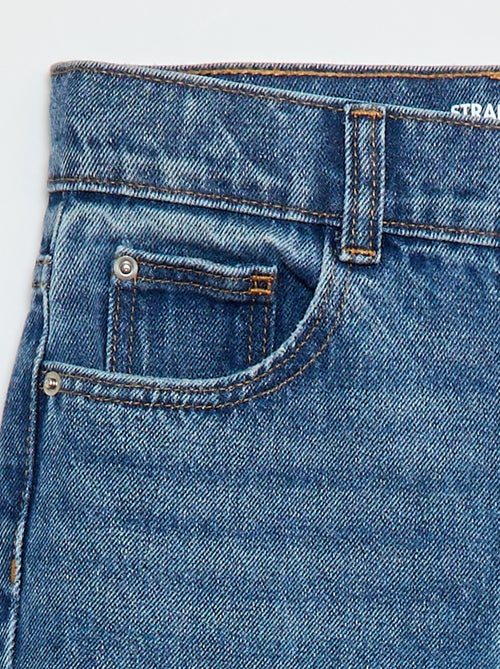 Pantaloni in denim a vita alta - Kiabi