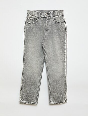 Pantaloni in denim a vita alta