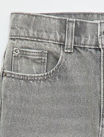 Pantaloni in denim a vita alta