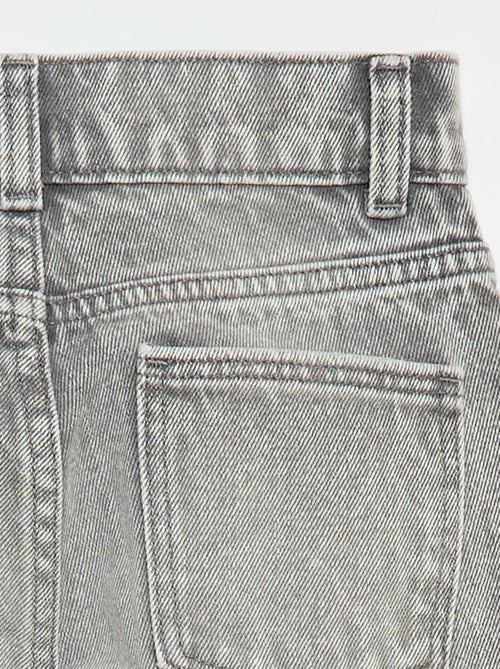 Pantaloni in denim a vita alta - Kiabi