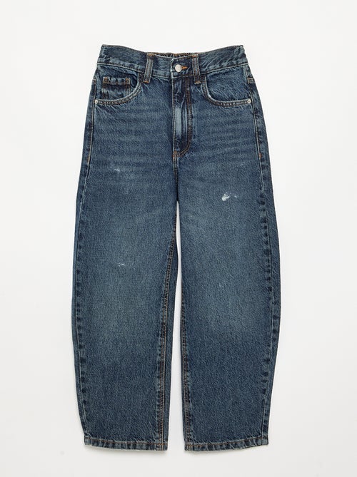 Pantaloni in denim ampi - Kiabi Pantaloni in denim ampi - Kiabi