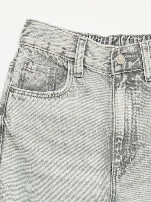 Pantaloni in denim ampi - Kiabi Pantaloni in denim ampi - Kiabi
