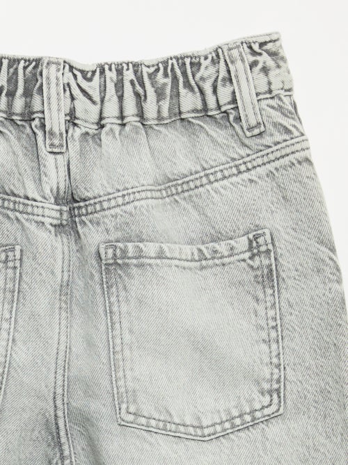 Pantaloni in denim ampi - Kiabi Pantaloni in denim ampi - Kiabi