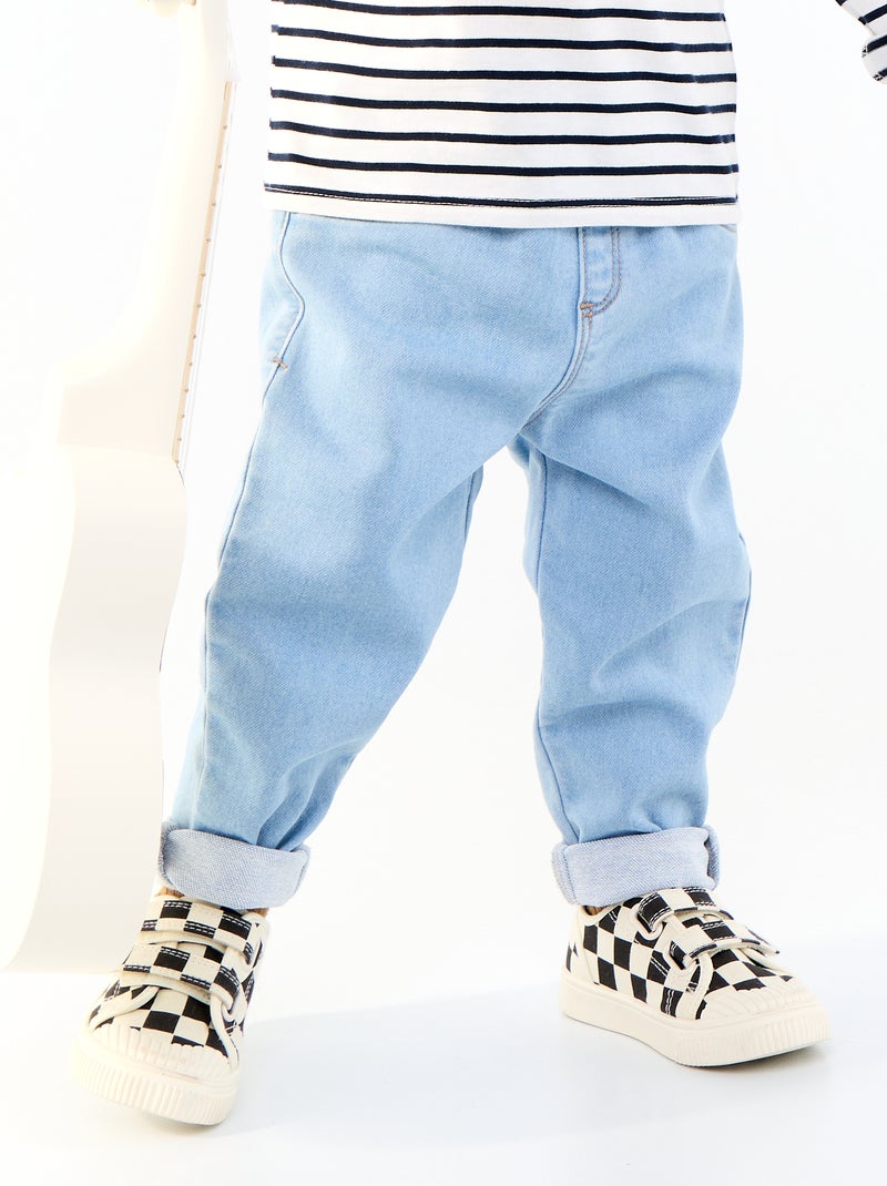 Pantaloni in denim Blu - Kiabi
