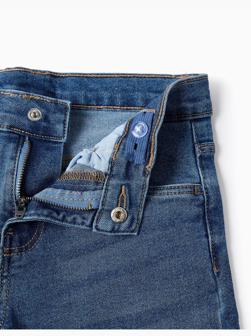 Pantaloni in denim dal taglio dritto Blu Blu - Kiabi
