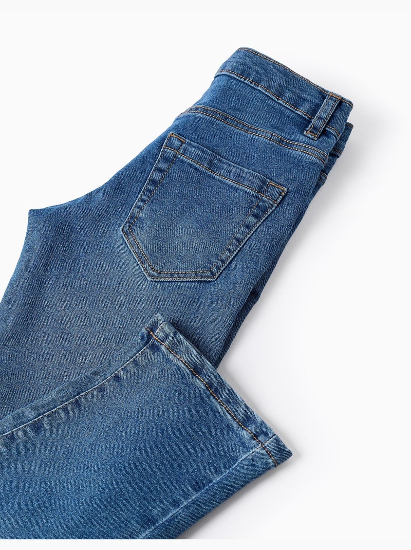 Pantaloni in denim dal taglio dritto Blu Blu - Kiabi