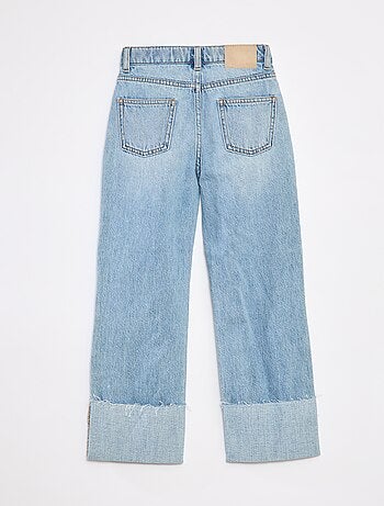 Pantaloni in denim effetto destroyed