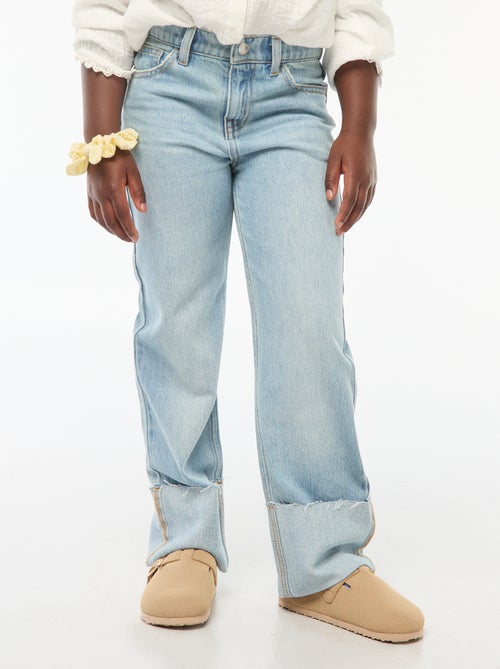 Pantaloni in denim effetto destroyed - Kiabi