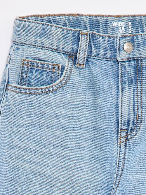 Pantaloni in denim effetto destroyed - Kiabi