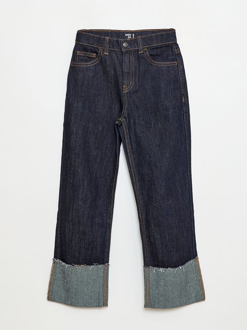 Pantaloni in denim effetto destroyed - Kiabi