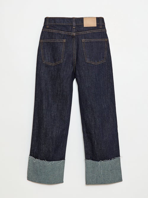 Pantaloni in denim effetto destroyed - Kiabi