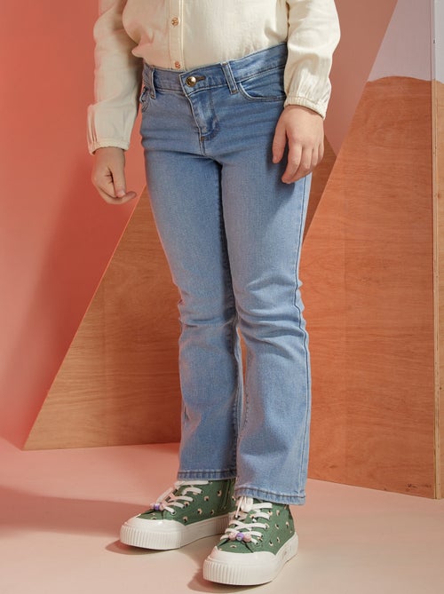 Pantaloni in denim flare stretch - Kiabi