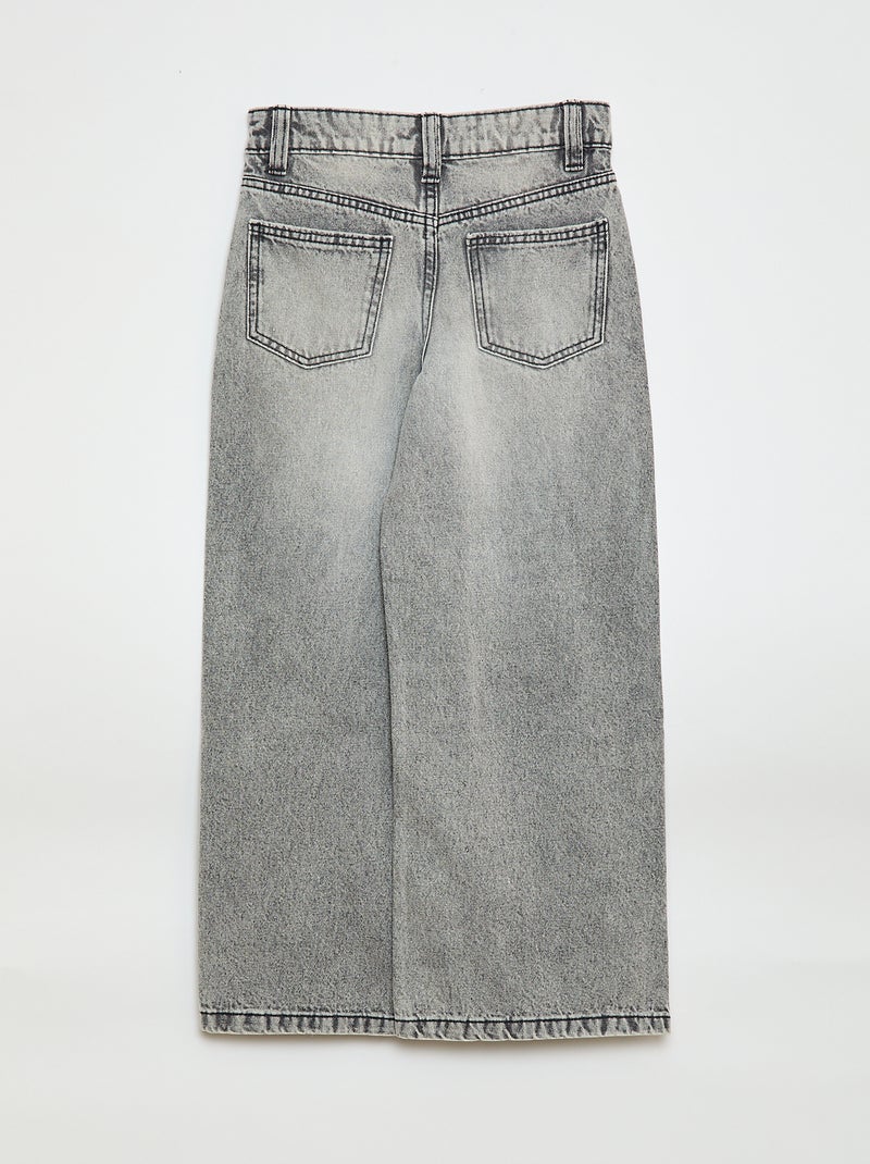 Pantaloni in denim Grigio - Kiabi