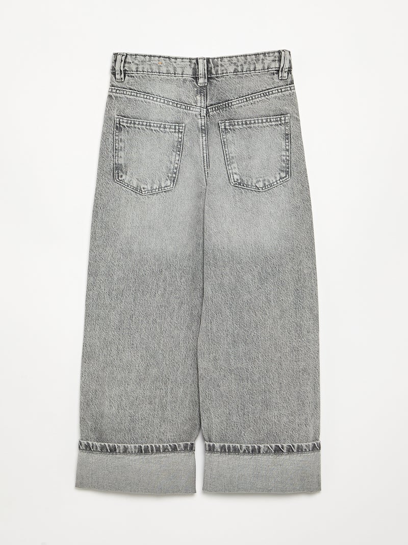 Pantaloni in denim Grigio - Kiabi