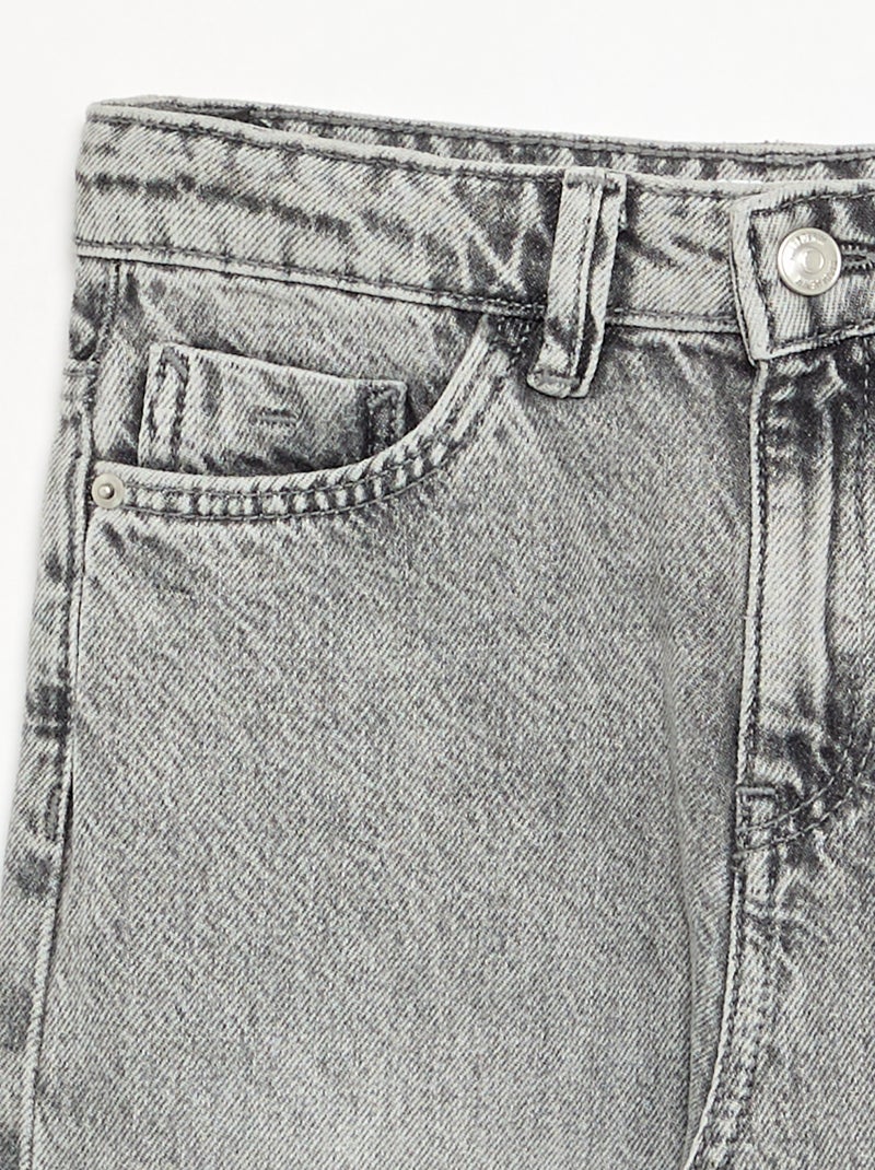 Pantaloni in denim Grigio - Kiabi