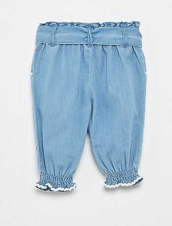 Pantaloni in denim leggero