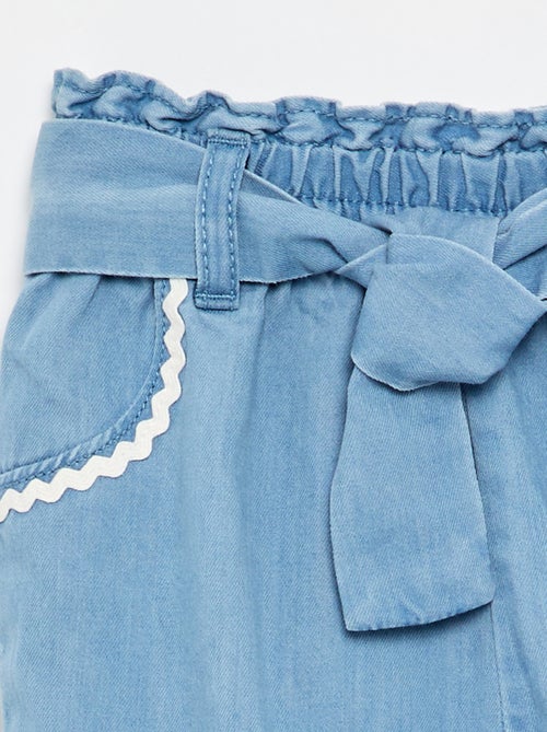 Pantaloni in denim leggero - Kiabi