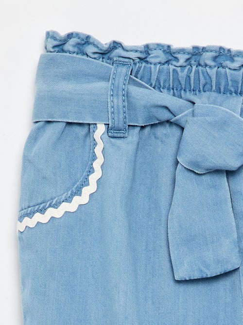 Pantaloni in denim leggero - Kiabi