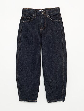 Pantaloni in denim modello barrel
