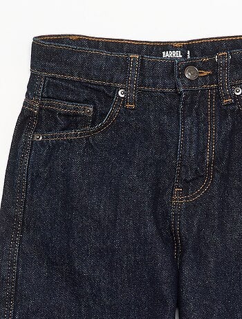Pantaloni in denim modello barrel