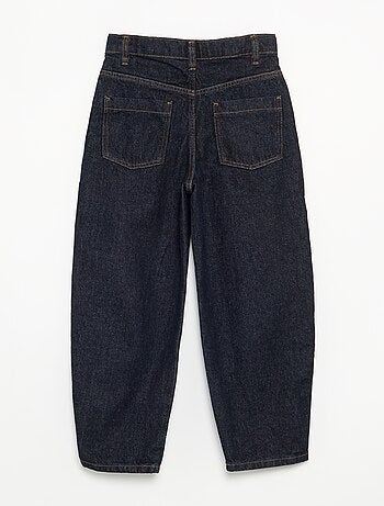 Pantaloni in denim modello barrel
