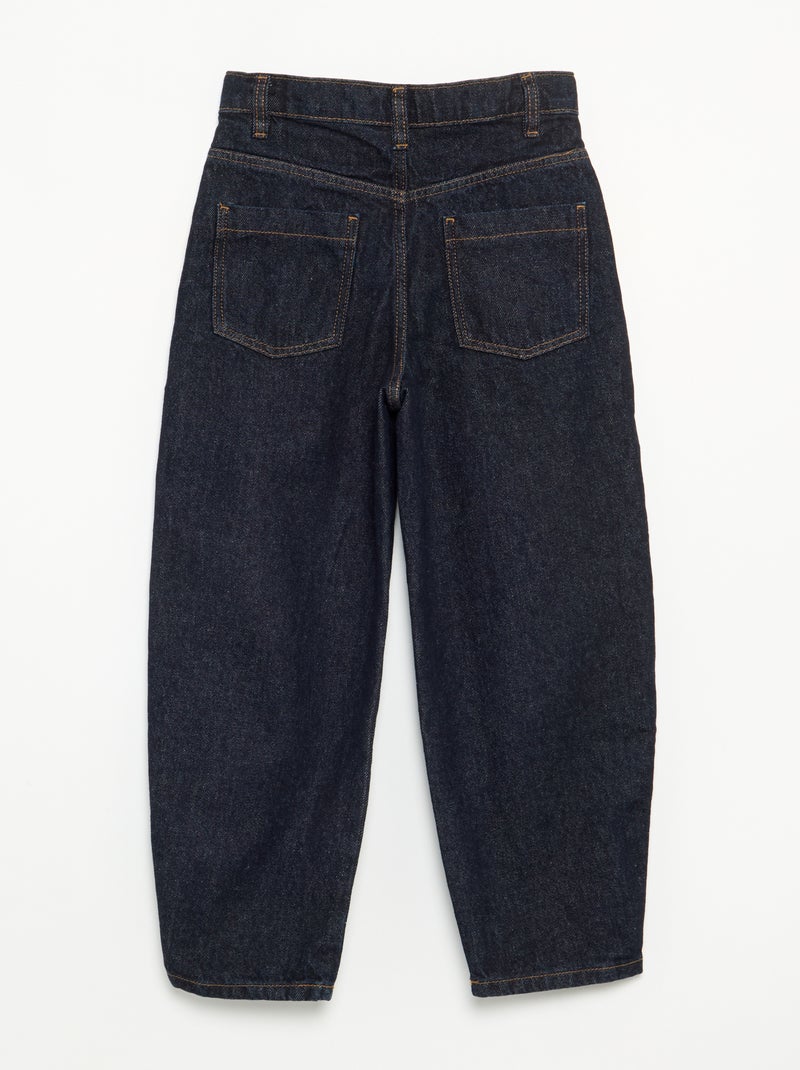 Pantaloni in denim modello barrel Blu - Kiabi