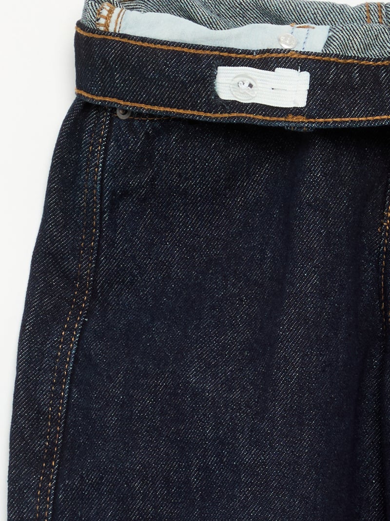 Pantaloni in denim modello barrel Blu - Kiabi