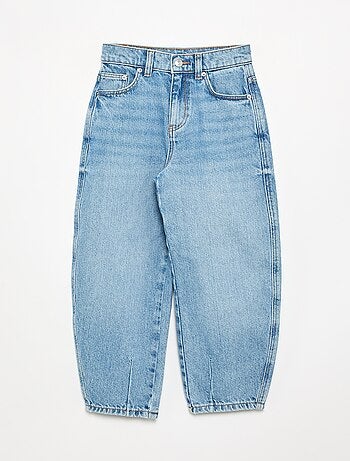 Pantaloni in denim modello barrel