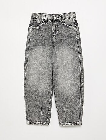 Pantaloni in denim modello barrel