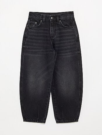 Pantaloni in denim modello barrel