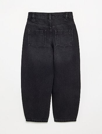 Pantaloni in denim modello barrel