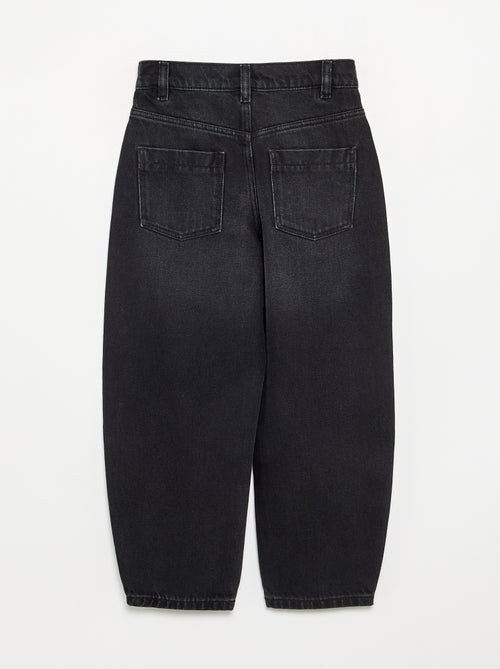Pantaloni in denim modello barrel - Kiabi