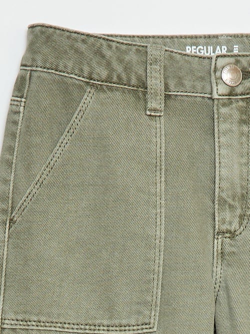 Pantaloni in denim multitasche - Kiabi