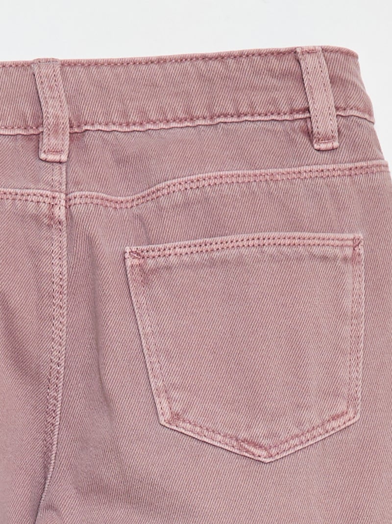 Pantaloni in denim multitasche Viola - Kiabi