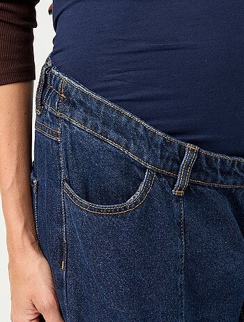 Pantaloni in denim premaman taglio barrel