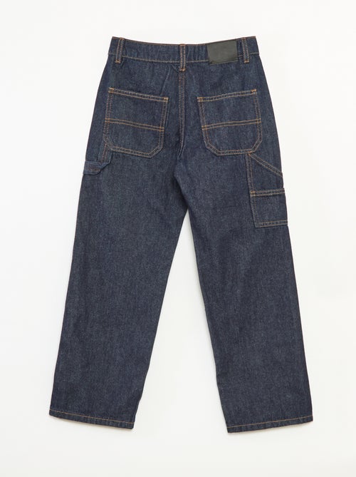 Pantaloni in denim relaxed fit - Kiabi